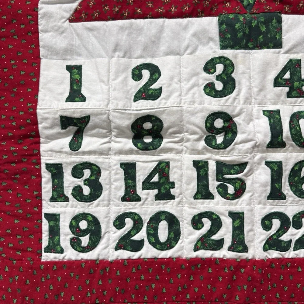 Handmade quilted christmas